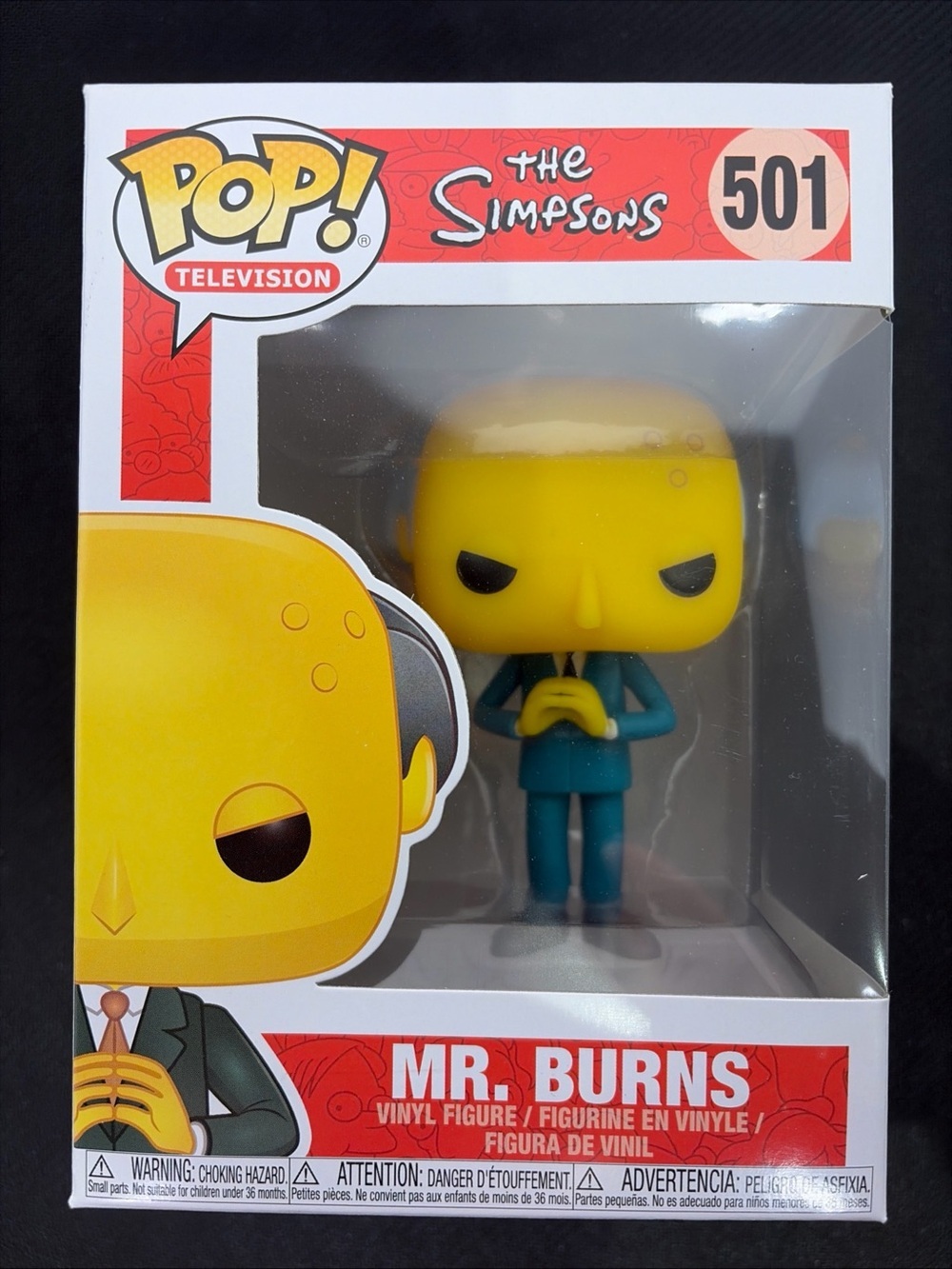 Funko Pop! The Simpsons Mr. Burns #501 Vinyl Figure Collectible